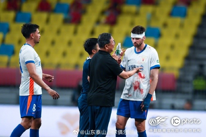 泰山客場(chǎng)0-1蓉城，五輪連勝終結(jié)